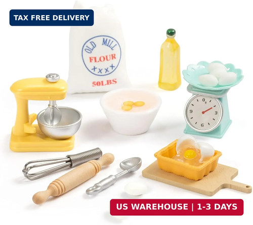Doll house accessories - house, and