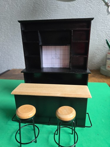 Doll house furniture - house,