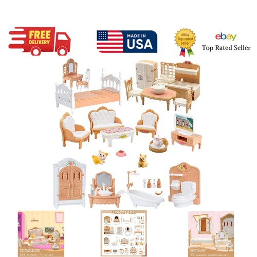 36pcs dollhouse furniture - 36pcs,