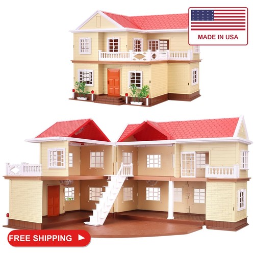 Family cozy cabin - cabin, doll