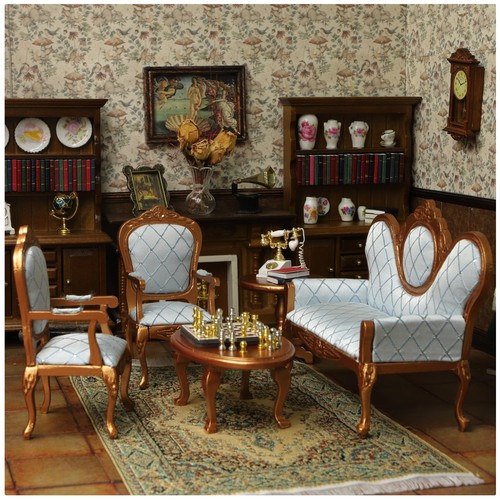 Intricately crafted doll - doll, house