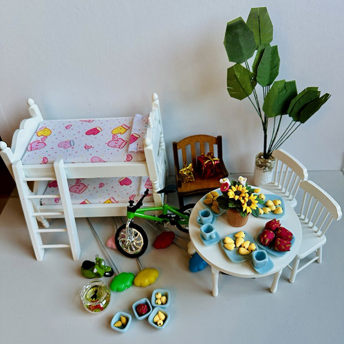 Dollhouse furniture set - furniture,