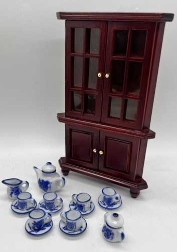 Dolls house furniture display - house,