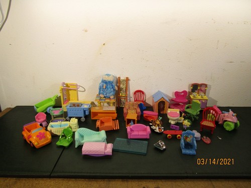 Lot fisher price doll house - lot,