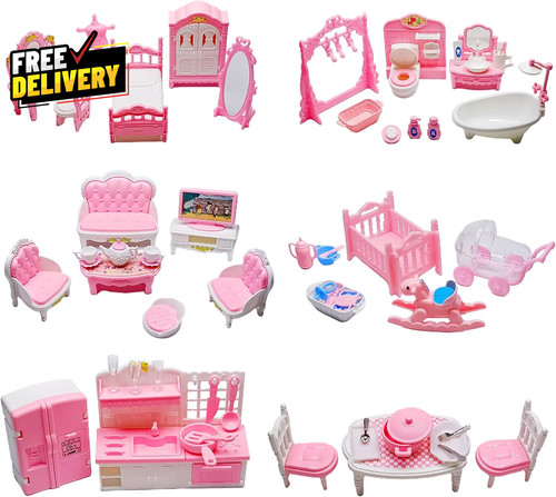 Pcs dollhouse furniture set - furniture,
