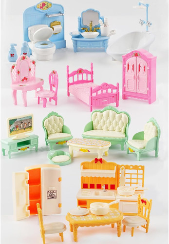 Pcs dollhouse furniture - pcs,