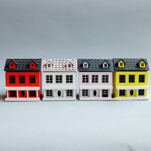 Scale dollhouse villa - 1:12,