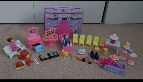 Doll house furniture - house,