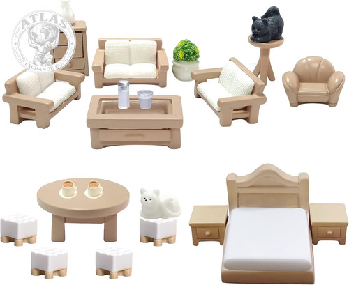 Pieces dollhouse mini - 23,