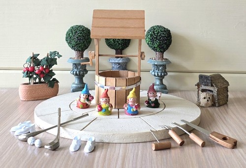 Dolls house garden furniture - house,