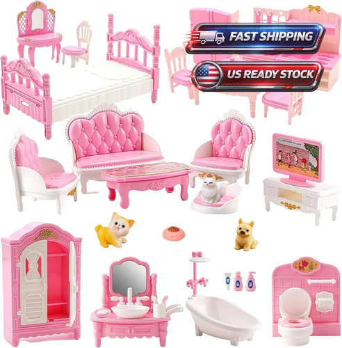 36pcs dollhouse furniture - 36pcs,