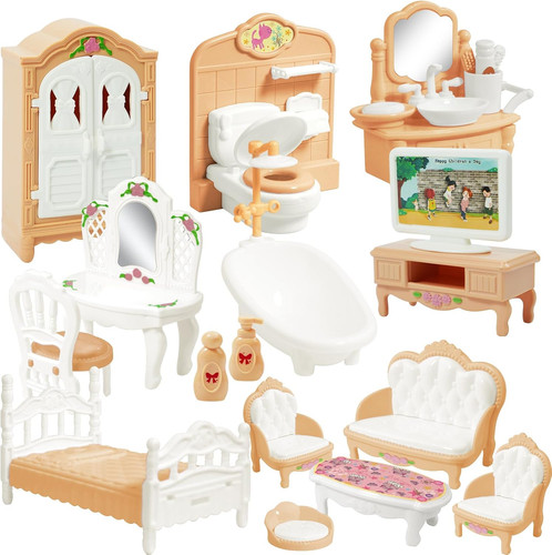 Pieces doll house furniture - doll,