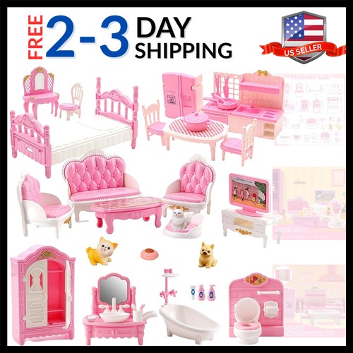 36pcs dollhouse furniture - dollhouse,