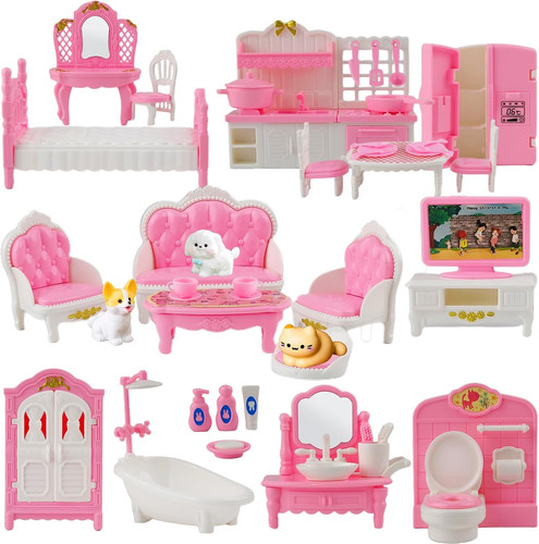 Pcs dollhouse furniture - pcs,