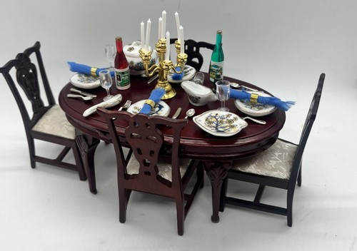 Dolls house furniture dining