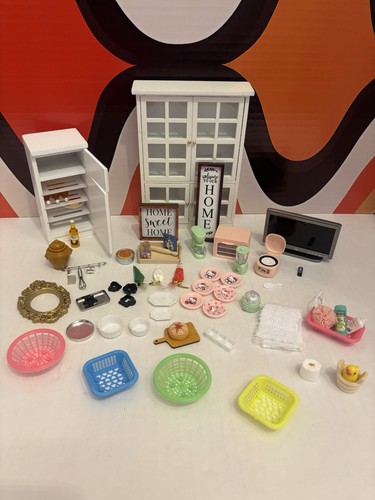 70pc miscellaneous dollhouse - 70pc,