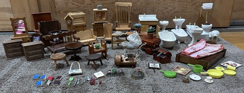 Vintage wood plastic china - vintage,