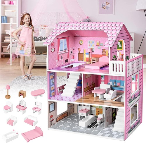 Large doll house - large, toy