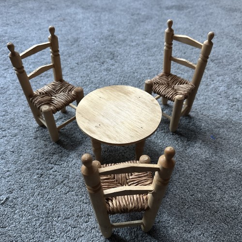 Vintage mini wooden chairs - vintage,